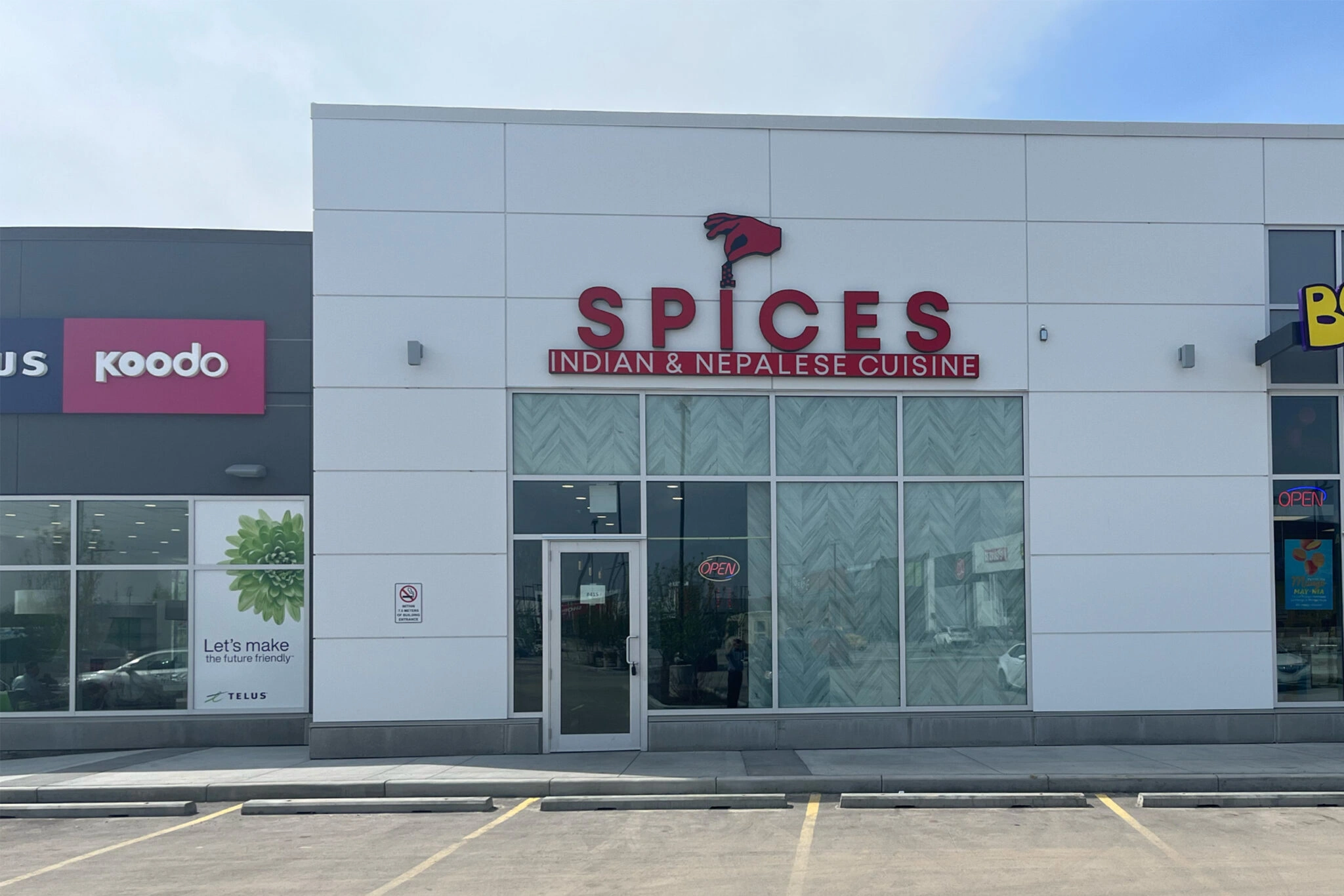 Spices Indian and Nepalese Restaurant Seton Calgary dining room interior